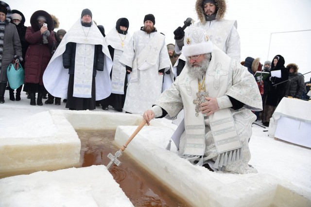 В Ханты-Мансийске к Крещению сделают две иордани на реке Иртыш