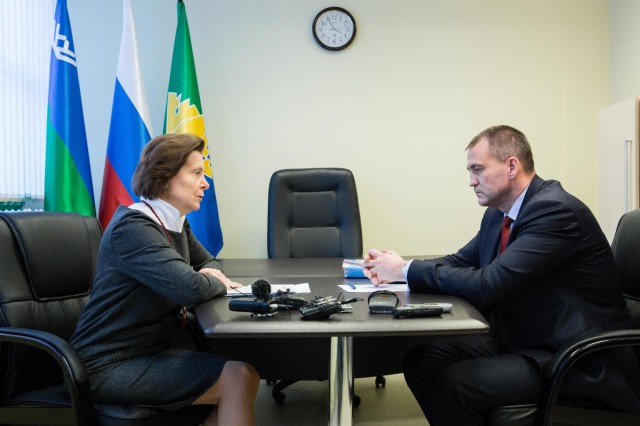 Планы на будущее: Наталья Комарова встретилась с главой района