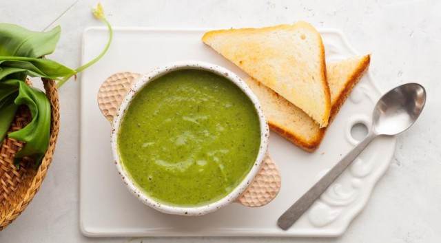 Зелёный суп