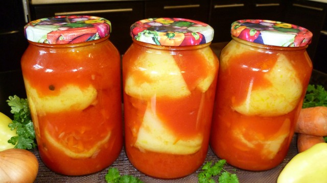 Перец фаршированный морковью Перец фаршированный морковью