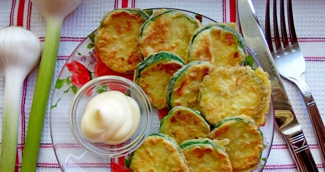Кабачки в кляре Кабачки в кляре
