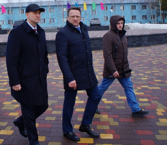 Набережная в Лянторе. До официального открытия – полтора месяца