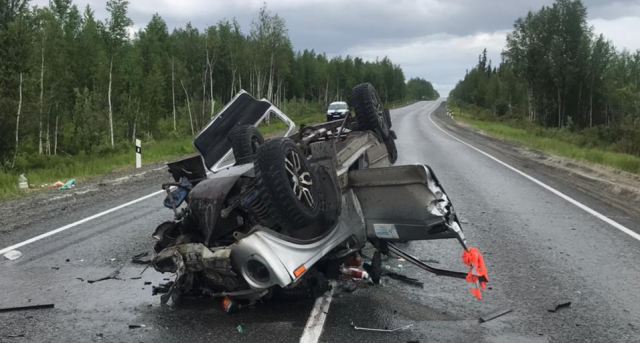 На трассе Радужный-Нижневартовск – ДТП с погибшим На трассе Радужный-Нижневартовск – ДТП с погибшим