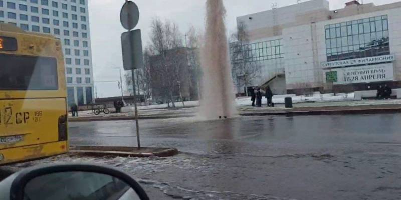В Сургуте ухудшится качество воды из-за фонтана возле мэрии